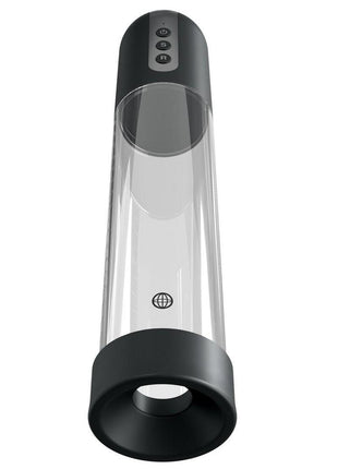 Pump Worx Auto Flow Rechargeable Dual Control Suction Pump System - Black/Clear