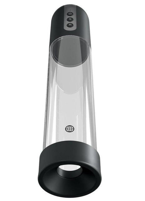 Pump Worx Auto Flow Rechargeable Dual Control Suction Pump System - Black/Clear
