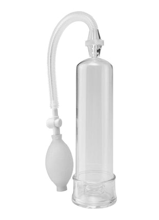 Pump Worx Beginner's Power Pump Advanced Penis Enlargement System - Clear/White