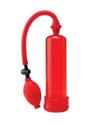 Pump Worx Beginner's Power Pump Advanced Penis Enlargement System - Red