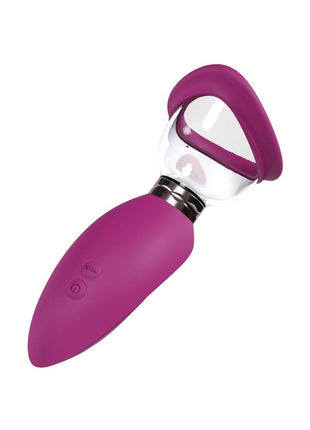 Pumped Arousing Automatic 5 Speed Silicone Rechargeable Vulva Clitoral Nipple and Breast Pump