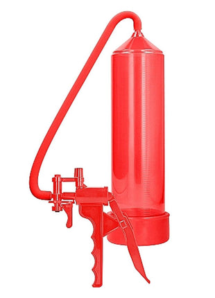 Pumped By Shots Elite Beginner Penis Pump - Red