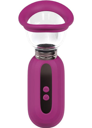 Pumped Dazzling Automatic 5 Speed Silicone Rechargeable Vulva Clitoral Nipple and Breast Pump