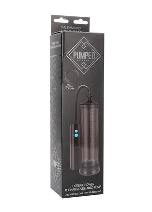 Pumped Extreme Power Rechargeable Auto Pump - Black