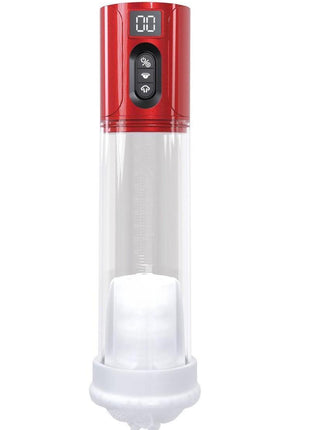 Pumped Hyperlift 7 Function Masturbator - Metallic - Red