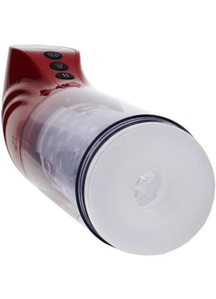 Pumped Strokemate Multi-Function Rechargeable Masturbator - Metallic