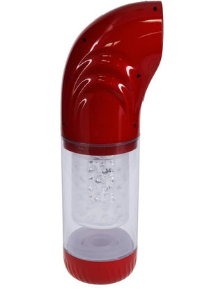 Pumped Strokemate Multi-Function Rechargeable Masturbator - Metallic