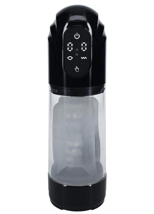 Pumped Technothrust 10 Function Rechargeable Automatic Masturbator - Black