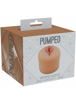 Pumped Vagina Pump Sleeve 190gr - Vanilla