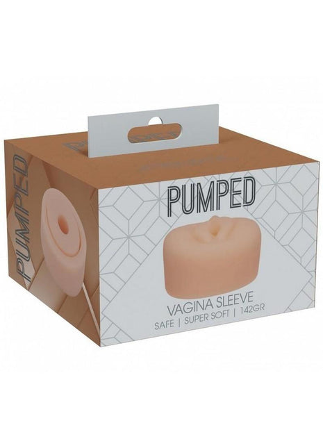 Pumped Vagina Pump Sleeve - Vanilla - 5oz