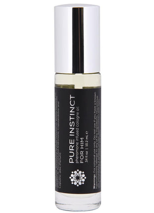 Pure Instinct Pheromone Cologne Oil For Him Roll On - .35oz
