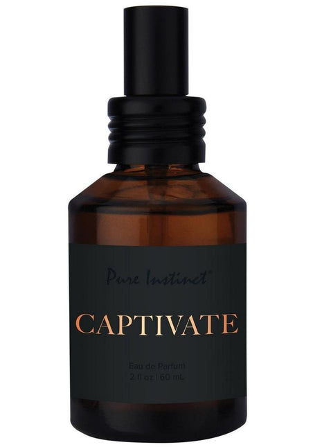 Pure Instinct Pheromone Eau De Perfume Oil Spray - Captivate - 2oz/60ml