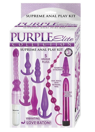 Purple Elite Collection Supreme Anal Play Kit