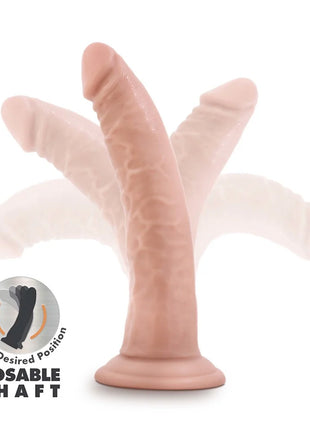 Dr. Skin Plus Gold Collection Posable Dildo 7in