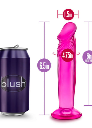B Yours Sweet N' Small 6" Dildo With Suction Cup