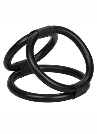 Quick Release Cock Cage Cock Ring - Black