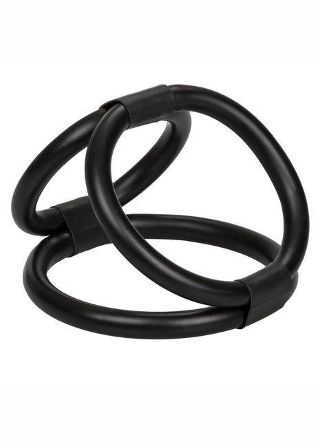 Quick Release Cock Cage Cock Ring - Black