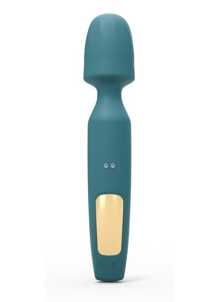 R-Evolution Rechargeable Silicone Rabbit Vibrator - Teal Me - Teal