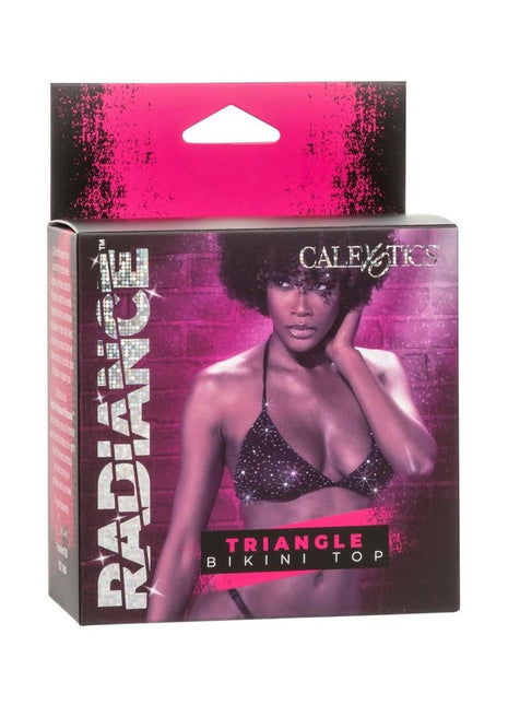 Radiance Triangle Bikini Top - Black - One Size