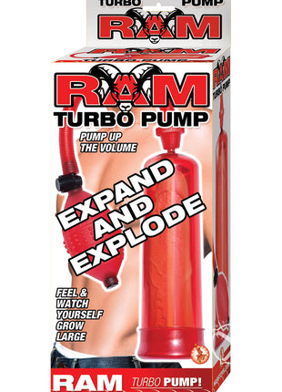 Ram Turbo Pump Penis Pump - Red