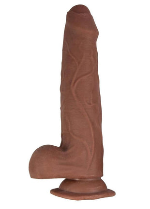 Realcocks Dual Layered Uncut Slider Thin Tip Dildo