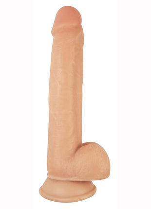 Realcocks Sliders Dildo with Balls - Vanilla - 9in