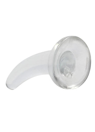 Realrock Crystal Clear Non Realistic Dildo with Suction Cup