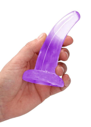 Realrock Crystal Clear Non Realistic Dildo with Suction Cup