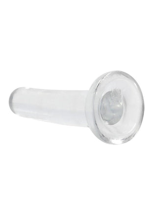 Realrock Crystal Clear Non Realistic Dildo with Suction Cup