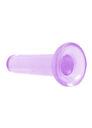 Realrock Crystal Clear Non Realistic Dildo with Suction Cup