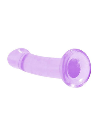Realrock Crystal Clear Non Realistic Dildo with Suction Cup