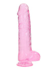 Clear/Pink / 10in