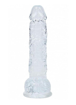 Realrock Crystal Clear Realistic Dildo with Balls