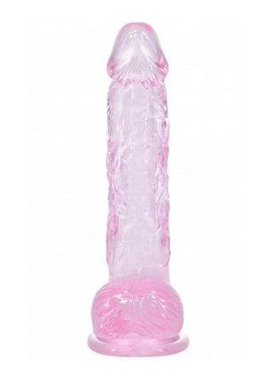 Realrock Crystal Clear Realistic Dildo with Balls