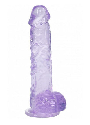 Realrock Crystal Clear Realistic Dildo with Balls