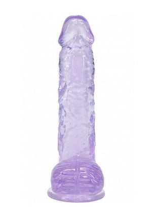 Realrock Crystal Clear Realistic Dildo with Balls