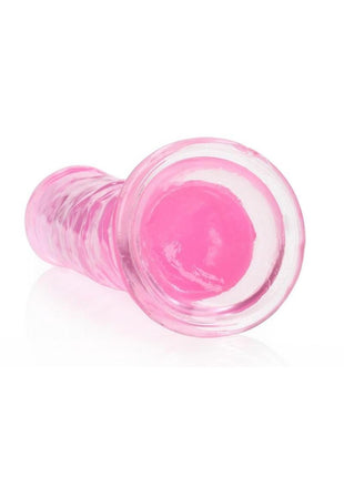 Realrock Crystal Clear Straight No Balls Dildo