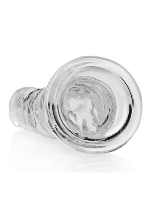 Realrock Crystal Clear Straight No Balls Dildo