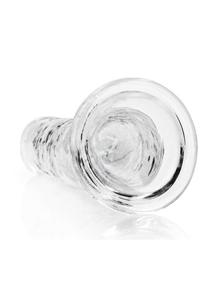 Realrock Crystal Clear Straight No Balls Dildo