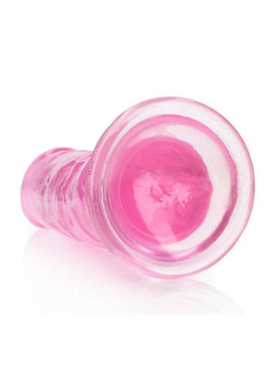 Realrock Crystal Clear Straight No Balls Dildo
