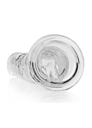 Realrock Crystal Clear Straight No Balls Dildo