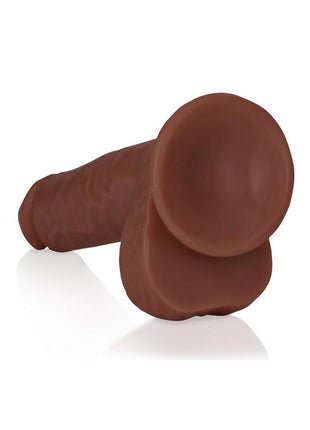 Realrock Realistic Skin Straight Realistic Dildo with Balls and Suction Cup
