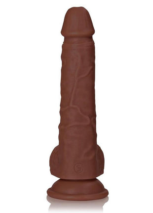 Realrock Realistic Skin Straight Realistic Dildo with Balls and Suction Cup