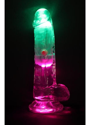 Realrock Vibrating Led Wireless Rechargeable Remote Control Cock with Balls