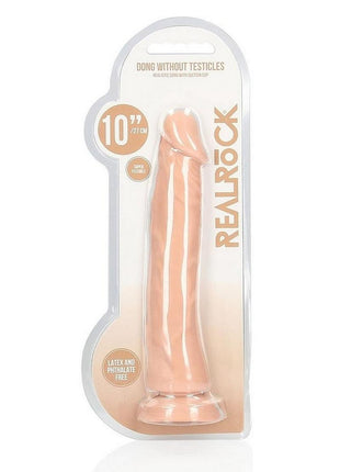 Realrock Skin Realistic Dildo Without Balls - Vanilla - 10in