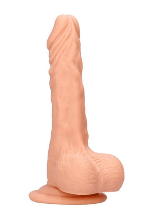 Realrock Skin Realistic Dildo with Balls - Vanilla - 8in