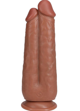 Realrock Ultra Realistic Skin Two In One - Caramel - 7in/8in