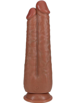 Realrock Ultra Realistic Skin Two In One - Caramel - 10in/9in