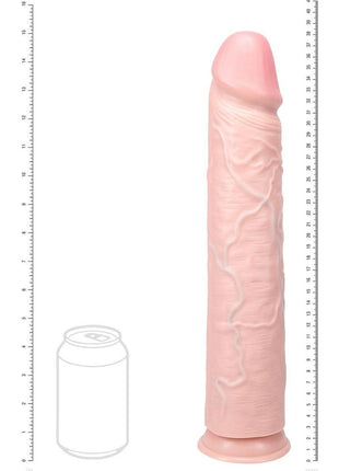 Realrock Ultra Realistic Skin Extra Large Straight Dildo with Suction Cup