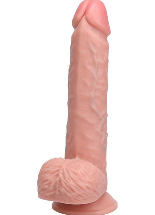 Realrock Vibrating and Thrusting Cock with Balls Regular Straight